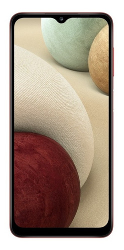 Smartphone Samsung Galaxy A12 Tela 6,5 64gb 4gb Ram Vermelho