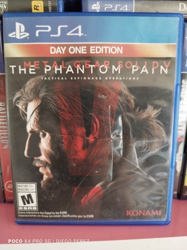 Metal Gear Phantom Pain Ps4 Físico 