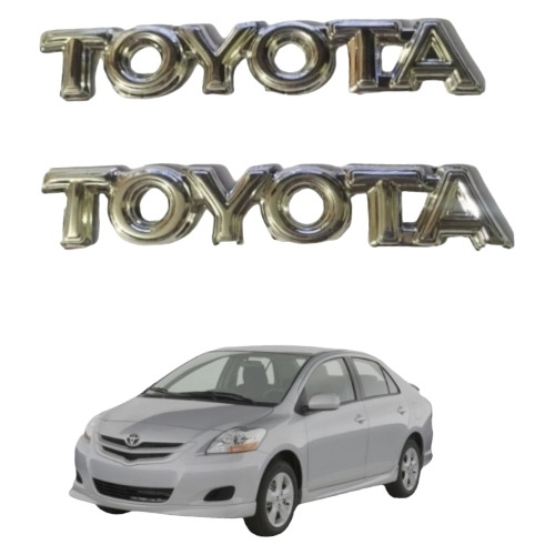 Emblema De Compuerta Toyota Yaris 2006/09 Reemplzo