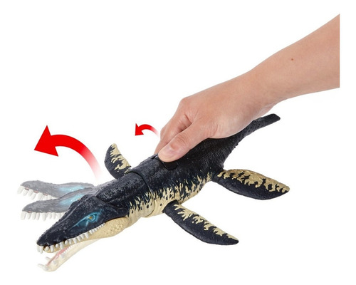 Imagem 3 de 10 de Dinossauro Kronosaurus Jurassic World Dino Trackers - Mattel
