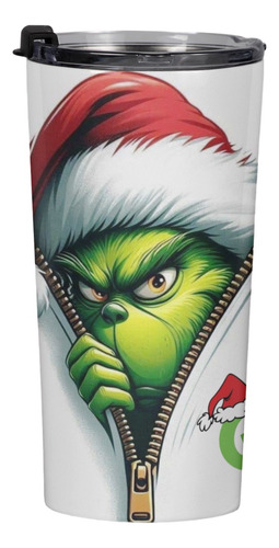 Termo Grinch Navidad Acero Inoxidable 400ml Team Grinch 