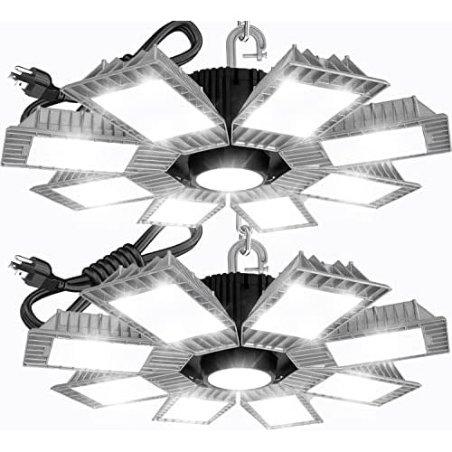 2pack Led High Bay,light 8 Panels Shop Light, 300w Led ...