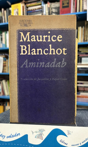 Libro Aminadab - Blanchot, Maurice