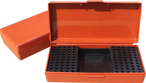 Mtm 200 Round Small Bore Ammo Box .22 Long Rifle (rust)