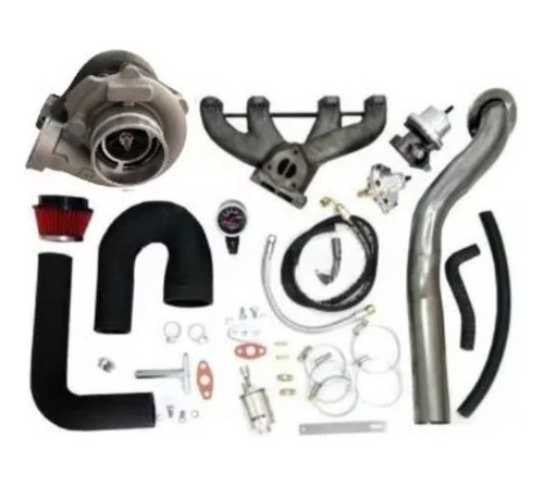 Kit Turbo Vw Ap Pulsativo Pra Cima Injeção Mi + Turbo Zr4649