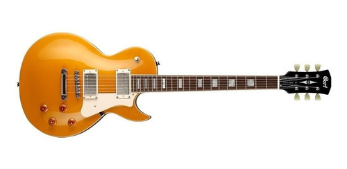 Imagen 3 de 4 de Guitarra eléctrica Cort CR Series CR200 de caoba gold top con diapasón de jatoba