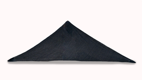 Malla Sombra 90% 3x3x3m Triangulo Velaria Raschel Negro
