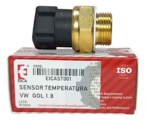 Valvula Temperatura Radiador Vw Gol Saveiro Parati 1.8 3 Pin