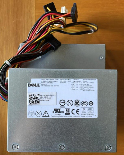 Fuentes De Poder Dell 255w F255e-01 Andrea