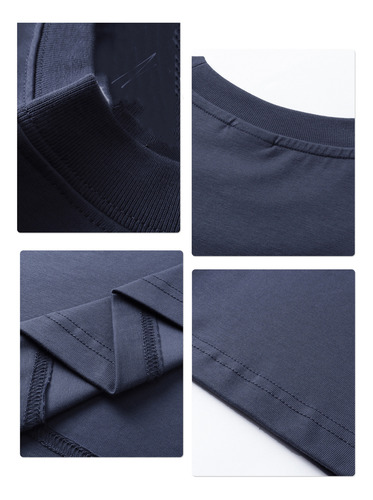 Pijama Para Hombre Conjunto Playera Y Bermuda Con Bolsillos