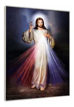 Comprar Cuadro Canvas Señor De La Misericordia Texto Y Marco 115x85