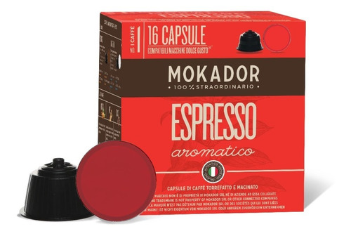 Capsula (dolce Gusto) Mokador Espresso Aromatico