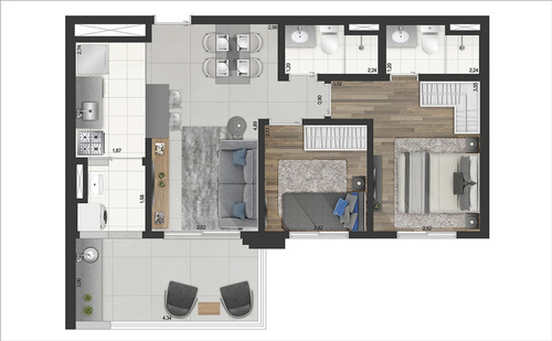 Imagem 27 de 28 de Garden Residencial Para Venda, Vila Santana, São Paulo - Gd5821. - Gd5821-inc