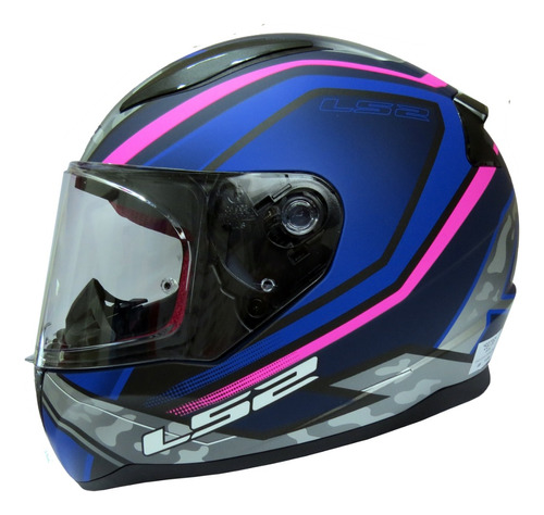 Casco Integral Ls2 Ff353 Rapid Racer/rosa Mate