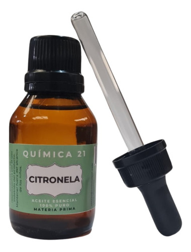 Aceite Esencial Citronela 30ml 100%puro Cosmético Aromaterap