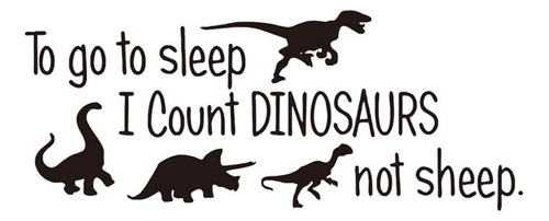 Lindos Dinosaurios Adhesivo De Pared Para Dormitorio Ca...