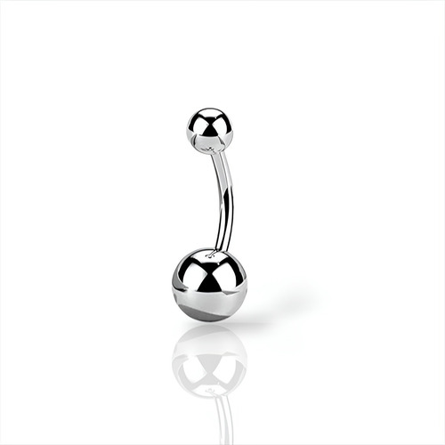 Piercing Ombligo Hipoalergénico Belly Basico Titanio Astm