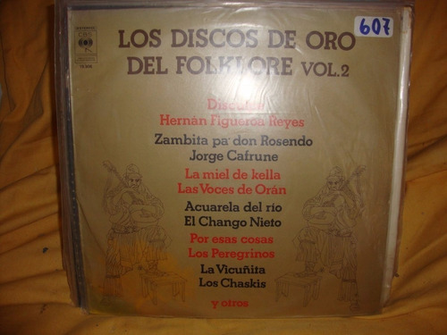 Vinilo Los Discos De Oro Del Folklore Volumen 2 Manseros F1