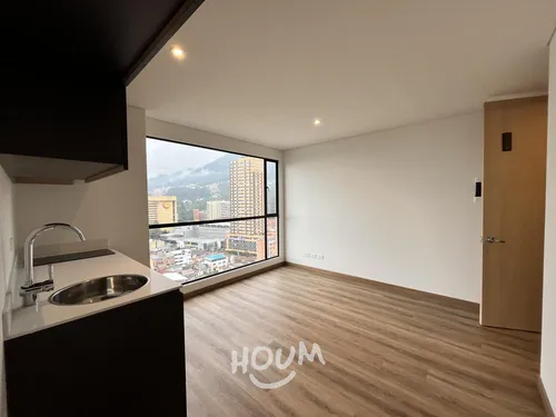 Apartamento En Sagrado Corazón. 1 Habitación, 38 M², Id: 148197