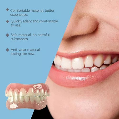 Decora Los Dientes Con Dentaduras Postizas, 1 Pieza