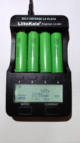 Imagen 4 de 6 de Pila Celda Batería Icr 18650 Samsung 2200mah 3.7 - 4.2v