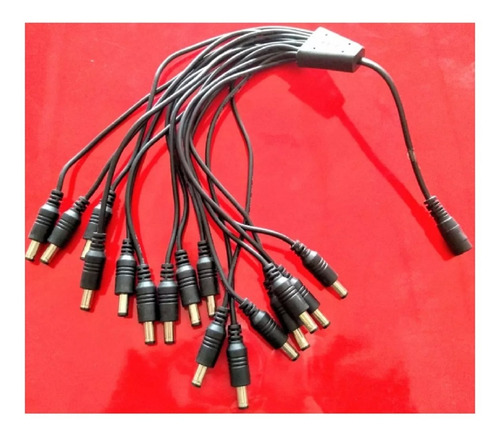 Cable Pulpo 1x16 Para 16 Camaras Videovigilancia Cctv