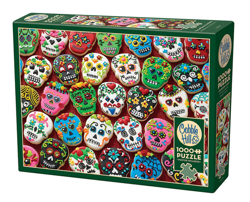 Rompecabezas Galletas Calaverita 1000 Cobble Hill De Muertos