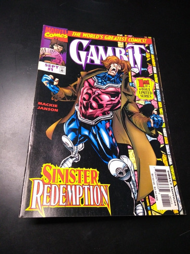 Gambit #1 Marvel Comics En Ingles Mutantes Historieta