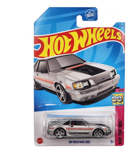 Hot Wheels # 2/10 - '84 Mustang Svo - 1/64 - Hkg80