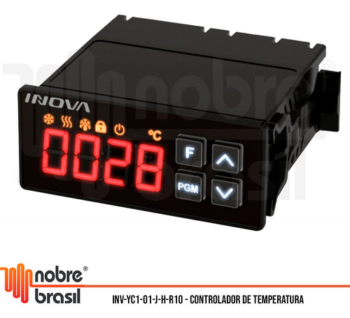 Termostato De Temp Prensa Termica Inv-yc1-01-j-h-r20 Bivolt