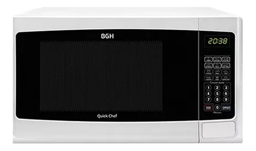 Horno Microondas Digital Bgh Quick Cheff B120db9 20lts Full