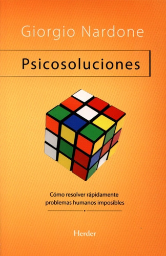 Psicosoluciones. Giorgio Nardone