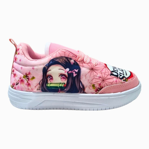 Tenis De Niña Manga Tanjiro Nezuko Demon Slayer Anime