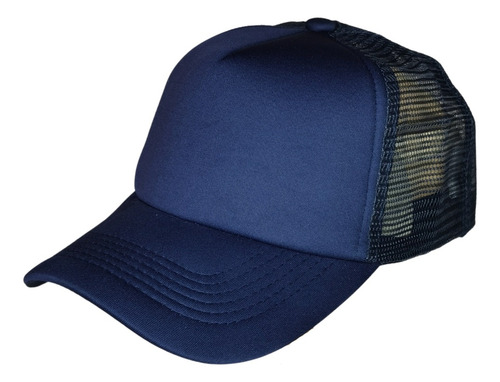 35 Gorras Lisas De Malla Esponja Trucker Camionero P Sublima