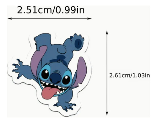 Stitch Stickers Pegatinas Calcomanías 500 Piezas 10 Diseños