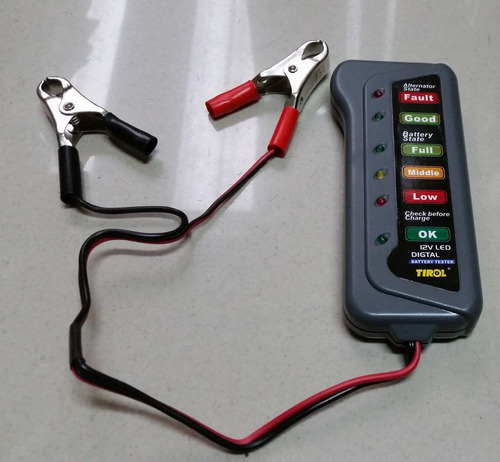 Teste De Bateria E Alternador Automotivo 12v 12 Volts