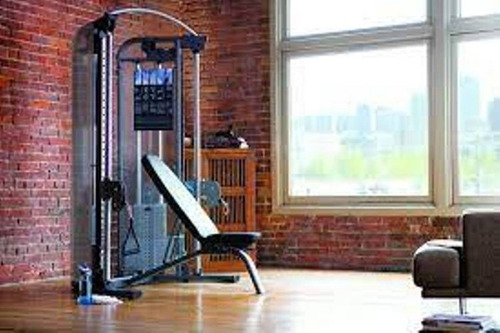 Banco Multiposiciones Precor Ajustable Homebench Negro