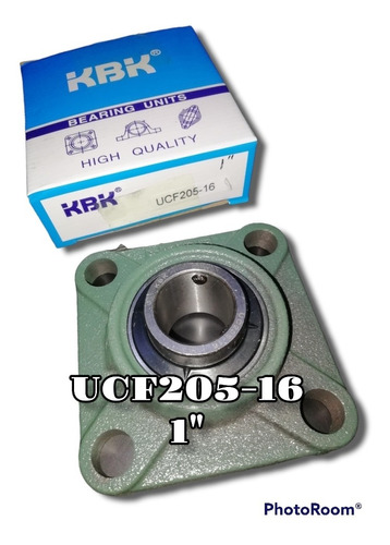 Chumacera Tipo Flanche Ucf205-16 1 Pulgada Kbk