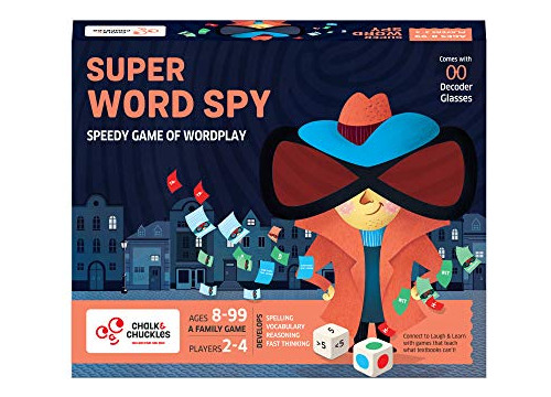 Chalk Y Chuckles Super Word Spy - Juegos De Palabras Para Ni