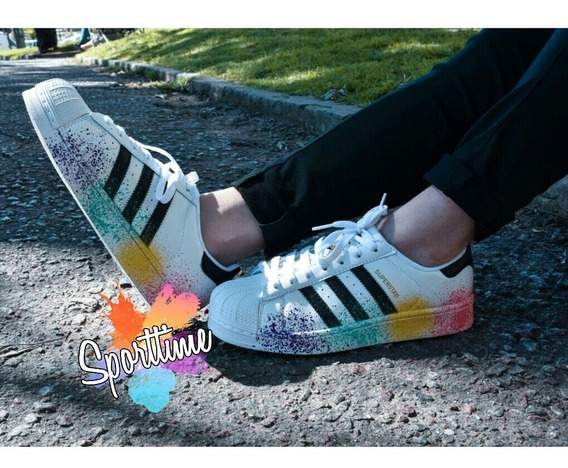 adidas superstar salpicadas