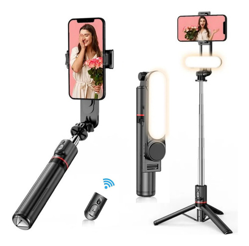 Gimbal Estabilizador Automático Para Celular Com Luz L15
