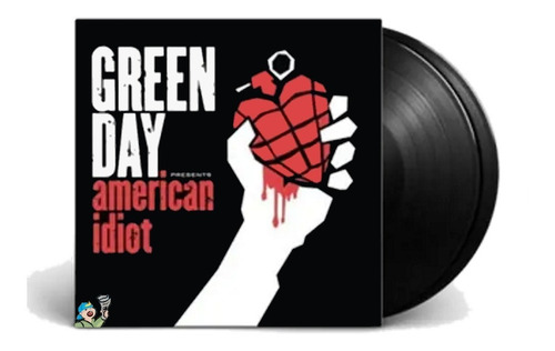 Imagen 1 de 8 de Vinilo De Coleccion Green Day American Idiot + Revista
