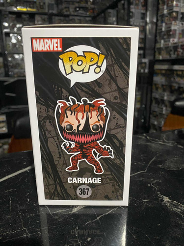 Funko Pop Carnage Marvel #367 Nuevo Original Disponible