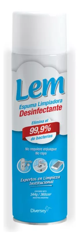 Tercera imagen para búsqueda de espuma limpiadora lem aerosol