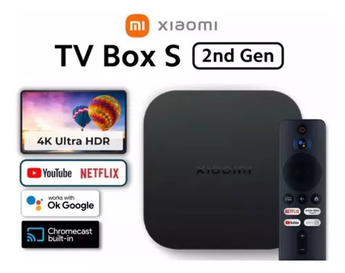 XIAOMI Xiaomi Mi Box S Segunda Generación MDZ-28-AA Google TV XIAOMI