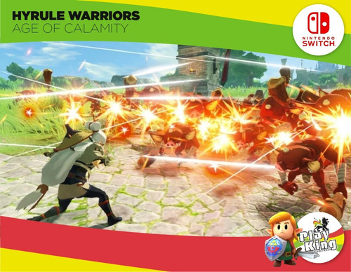 Imagen 4 de 10 de Hyrule Warriors: Age Of Calamity Nintendo Switch Playking