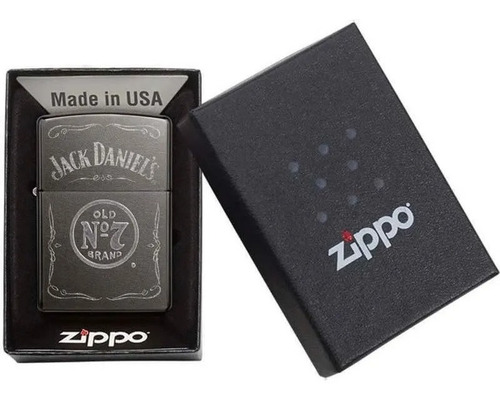 Encendedor Zippo Jack Daniels Gray Dusk Mz29150