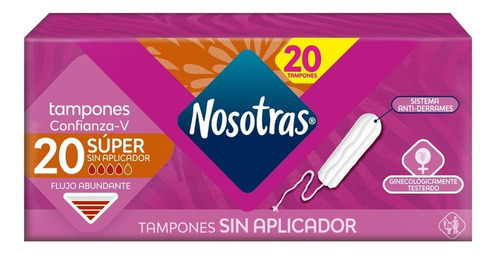 Tampon Nosotras Digital Super - Unidad