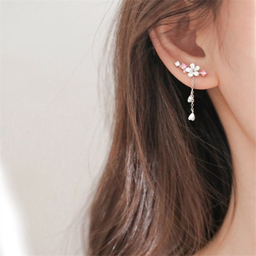 T Conjunto Set Plata Collar Pendientes Anillo Joya Amor