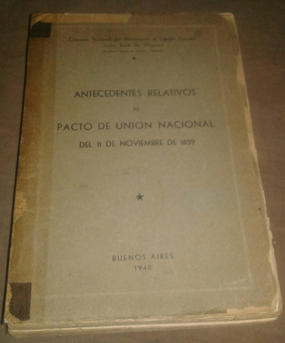 Pacto Unión Nacional 11 Nov 1859 X Francisco López Mediador